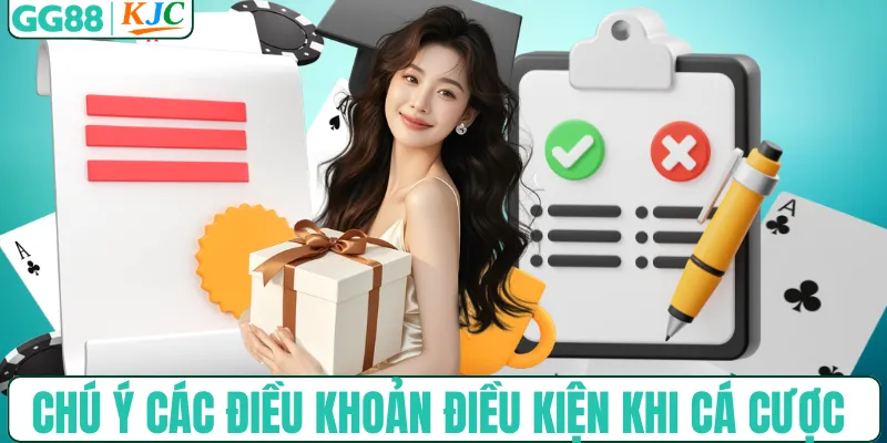 Chú ý các điều khoản điều kiện khi cá cược