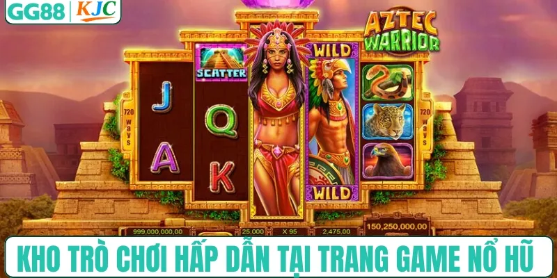 Kho trò chơi hấp dẫn tại trang game nổ hũ GG88